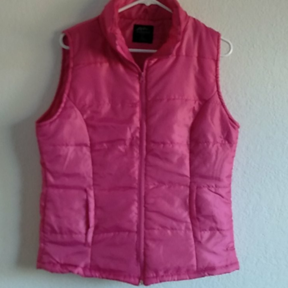 Jackson Hole pink vest jacket sz L